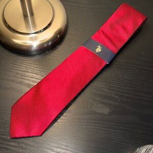 NWT U.S. Polo Assn. Red Classic Tie